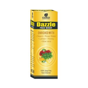 dazzle face wash