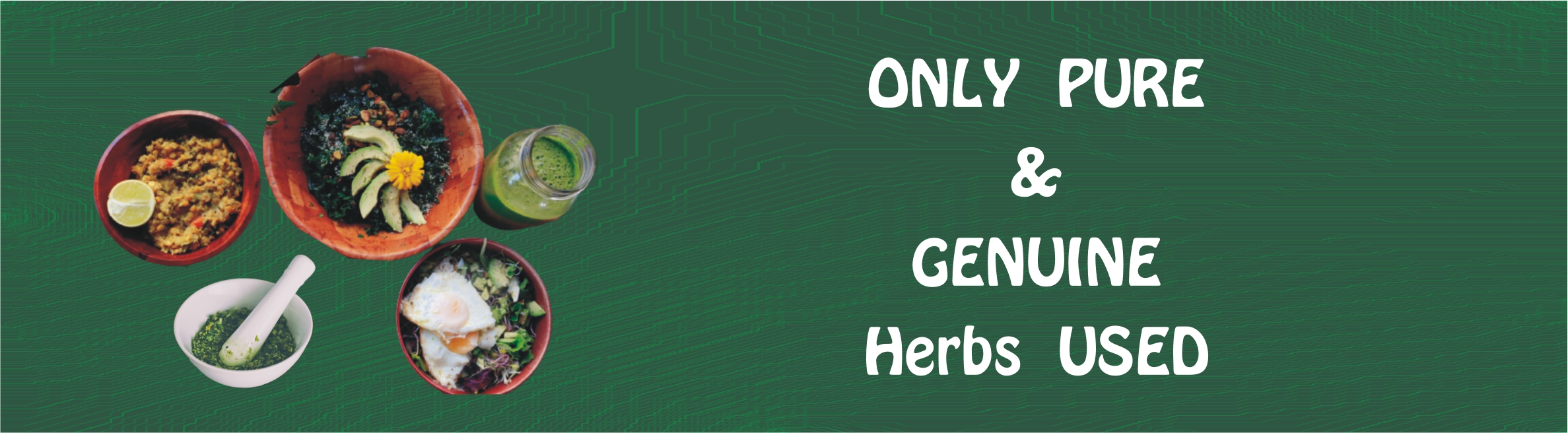 Only Pure Herbs Used in Manufacturing